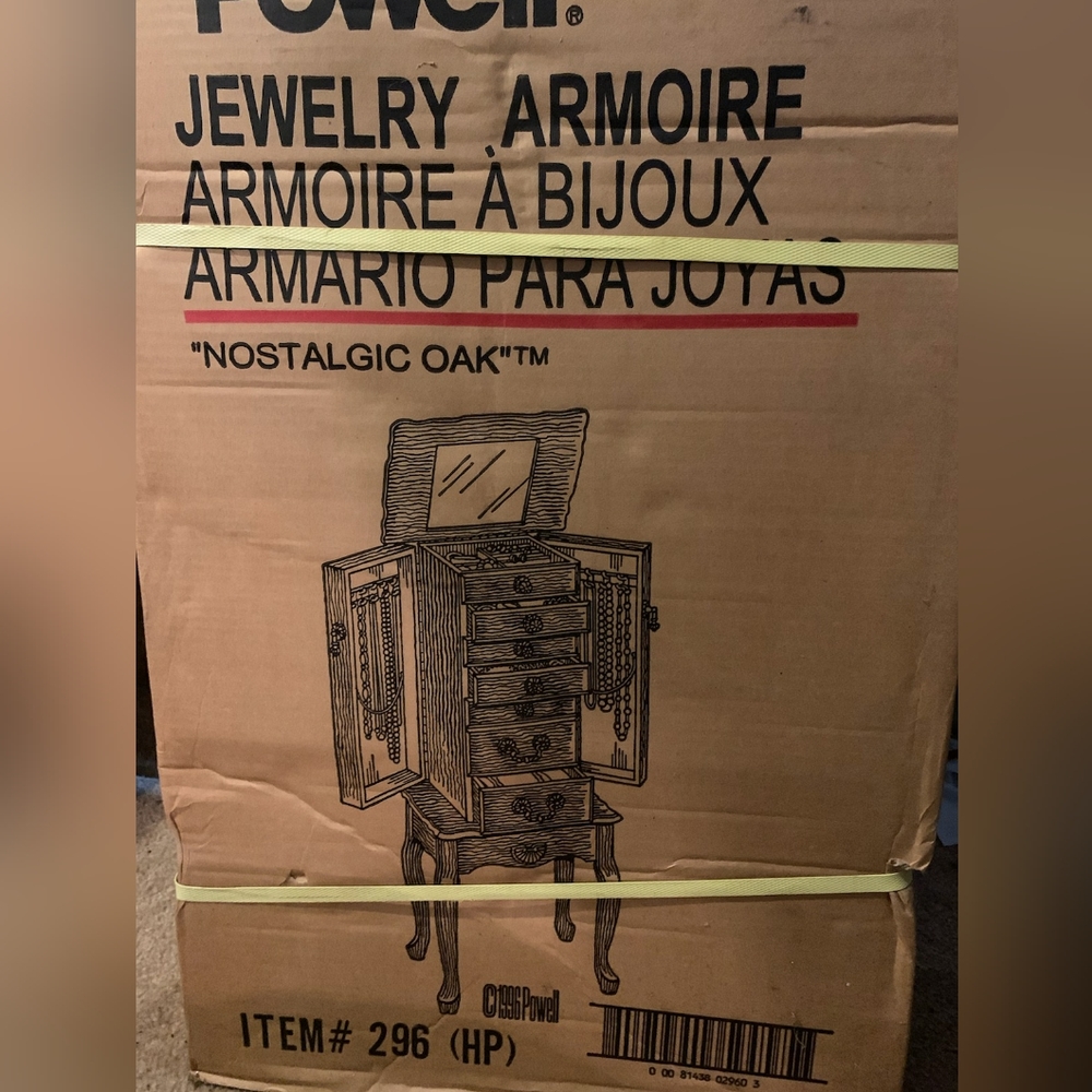 Jewelry armoire